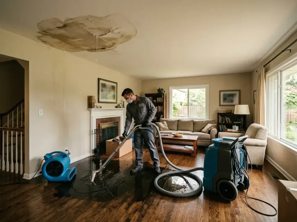 attic-pipe-burst-ceiling-drip-008 — frequently asked questions, Water Damage Restoration & Carpet Care in Byron Center, MI
